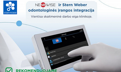 Stern Weber odontologine įranga ir Neowise integracija
