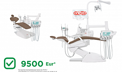 Anthos A3 - patikima ir funkcionali odontologinė įranga