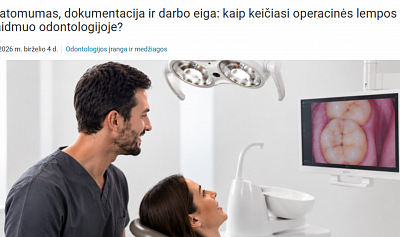 Matomumas, dokumentacija ir darbo eiga: kaip keičiasi operacinės lempos vaidmuo odontologijoje Matomumas, dokumentacija ir darbo eiga: kaip keičiasi operacinės lempos vaidmuo odontologijoje