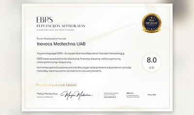 Inoveca Medtechna – TOP įmonė 2026